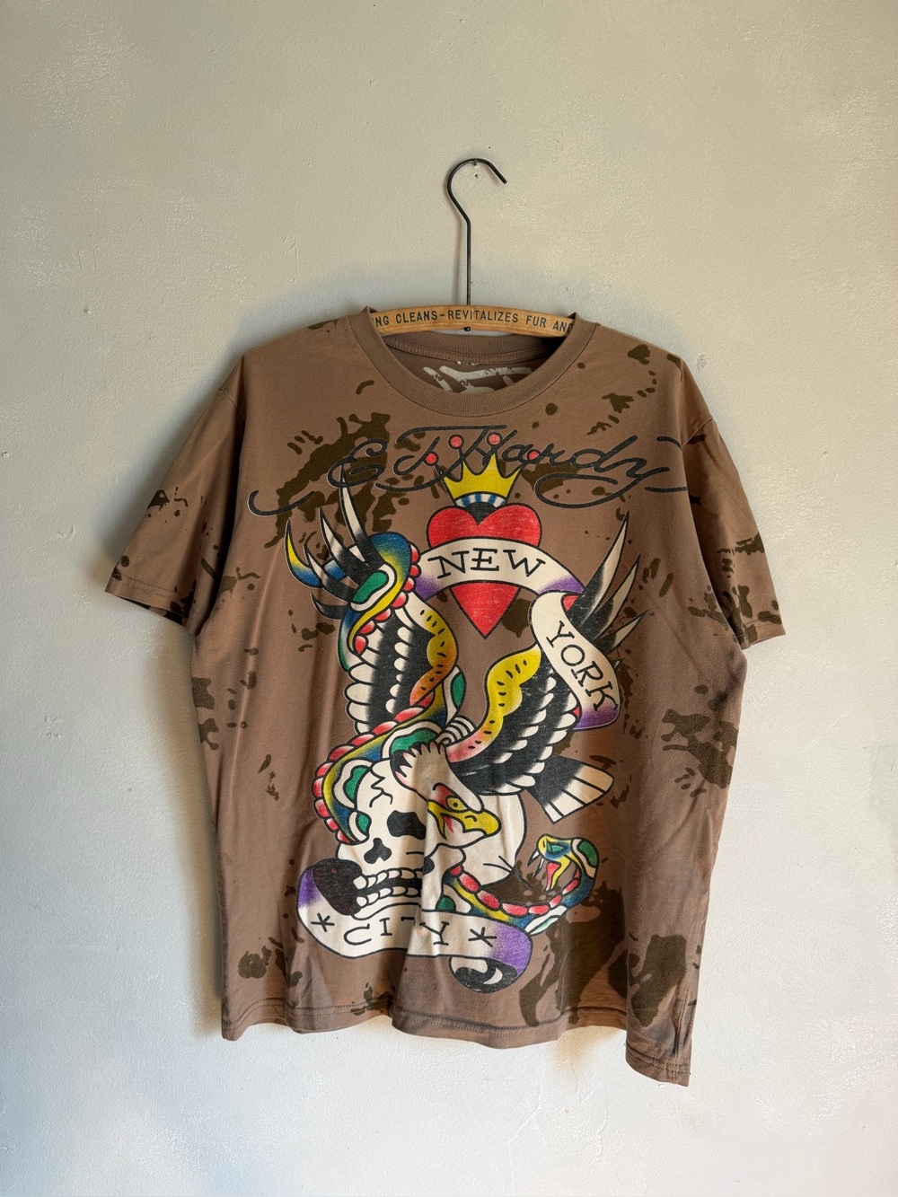 Vintage Y2K Ed Hardy tee